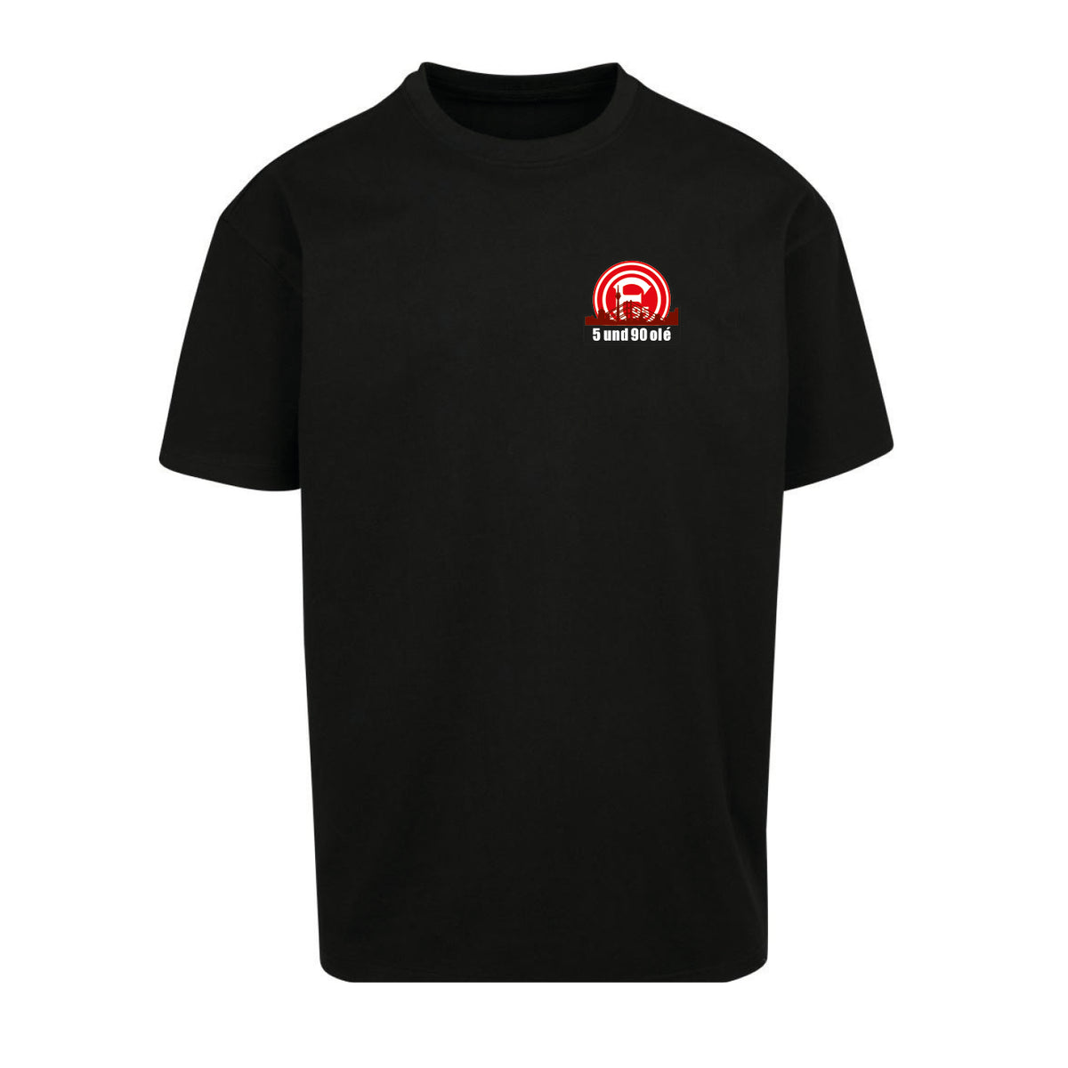5 und 90 - Oversize T-Shirt