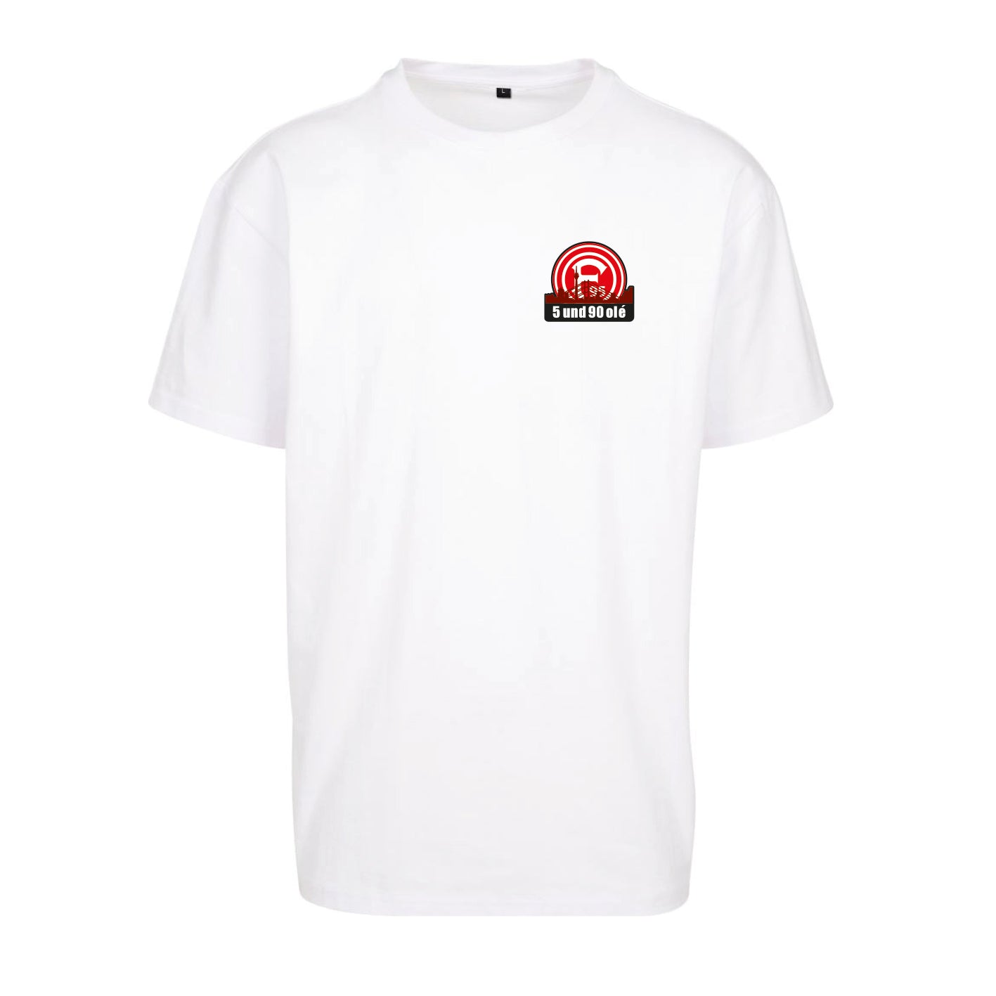 5 und 90 - Oversize T-Shirt