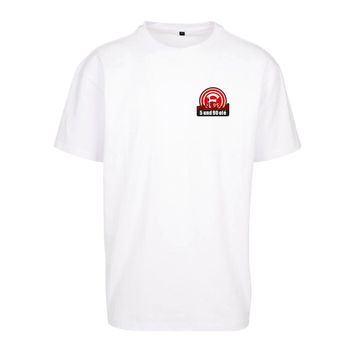 5 und 90 - Oversize T-Shirt