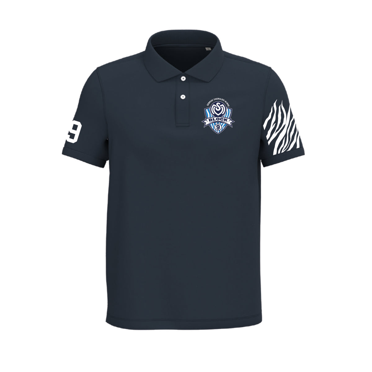 Block 9 - Polohemd "Zebra"