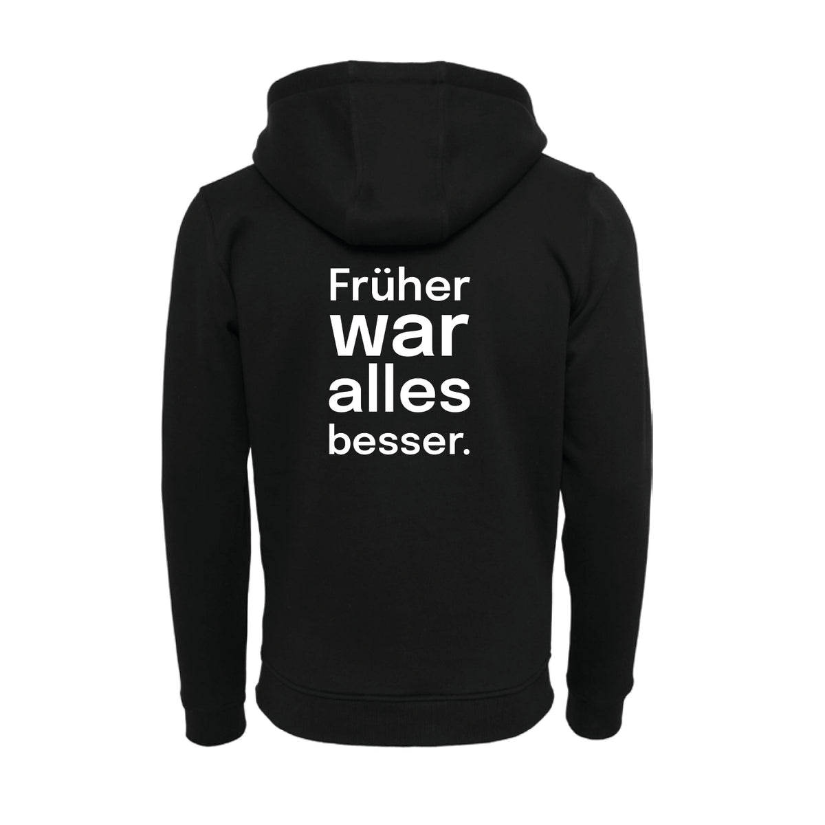Cosplay Legacy - Zip Hoodie "Früher war alles besser"