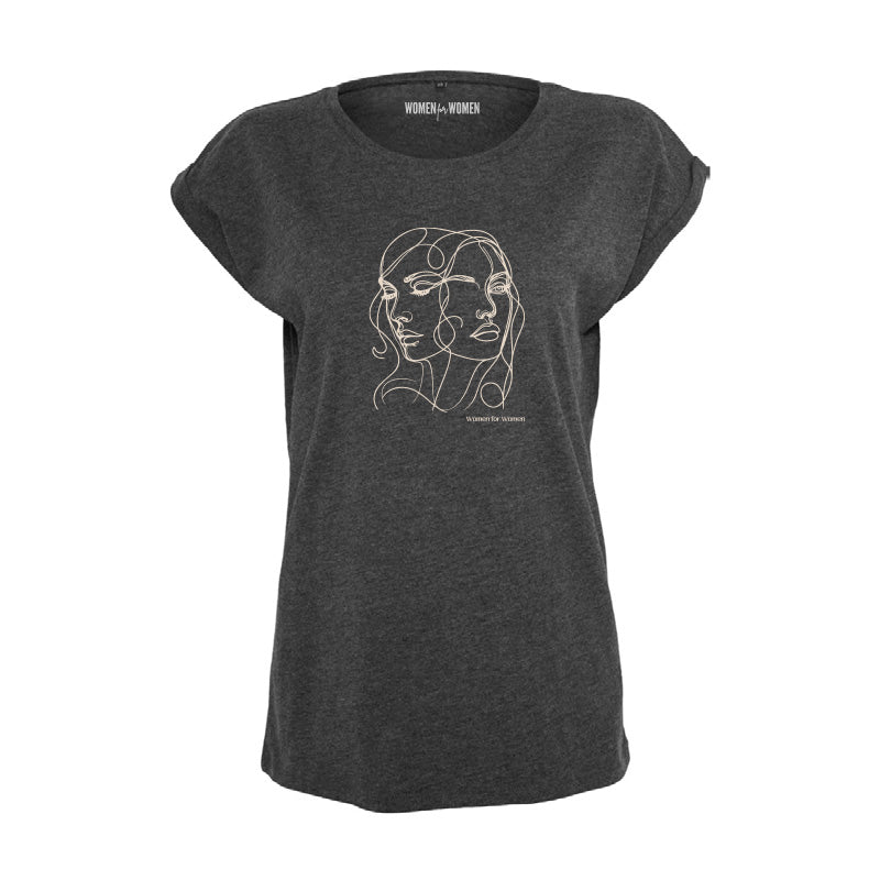 JayKay Damen T-Shirt "OneLineArt"