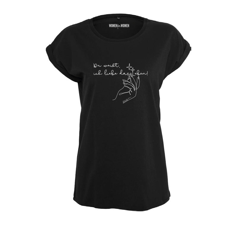 JayKay Damen T-Shirt "LiebeDasLeben"