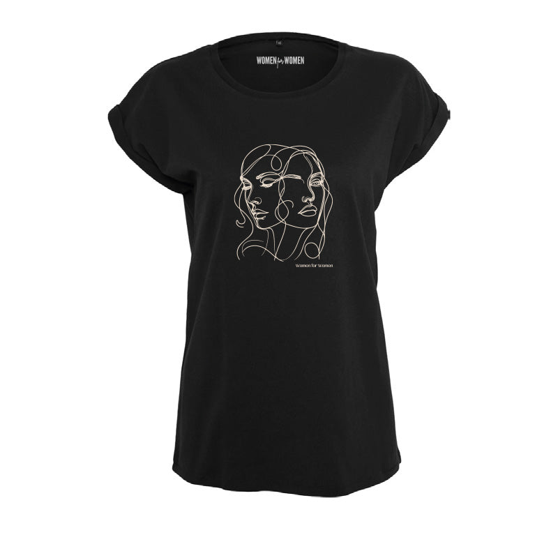 JayKay Damen T-Shirt "OneLineArt"