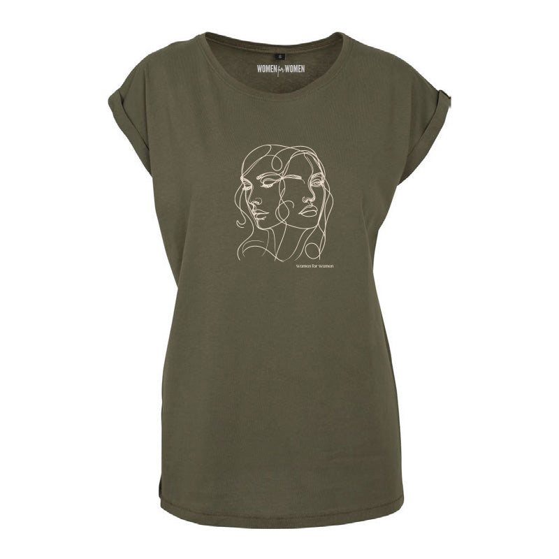 JayKay Damen T-Shirt "OneLineArt"