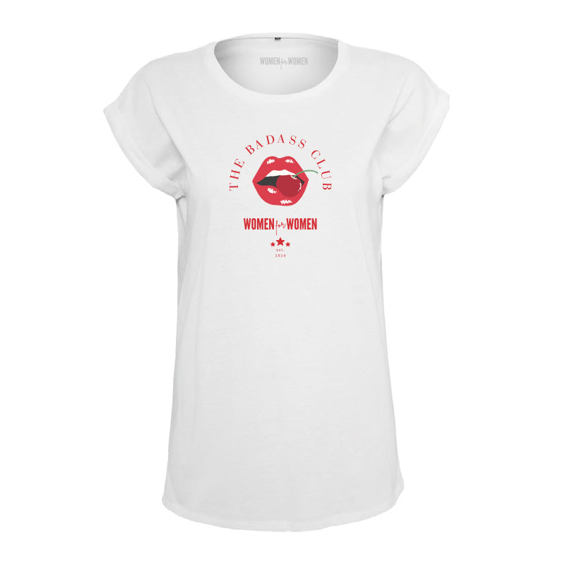 JayKay Damen T-Shirt "BadassCherrylips"