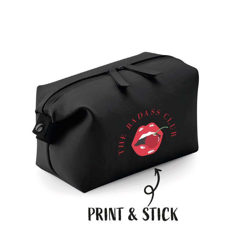 JayKay Kulturtasche "BadassCherryLips"