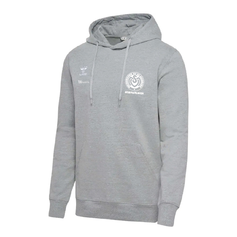 MSV Zebrafrauen Go 2.0 Hoodie Grey Melange - 224833