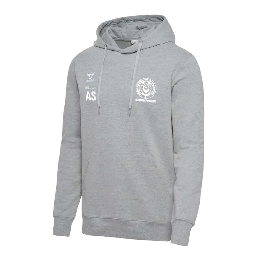 MSV Zebrafrauen Go 2.0 Hoodie Grey Melange - 224833