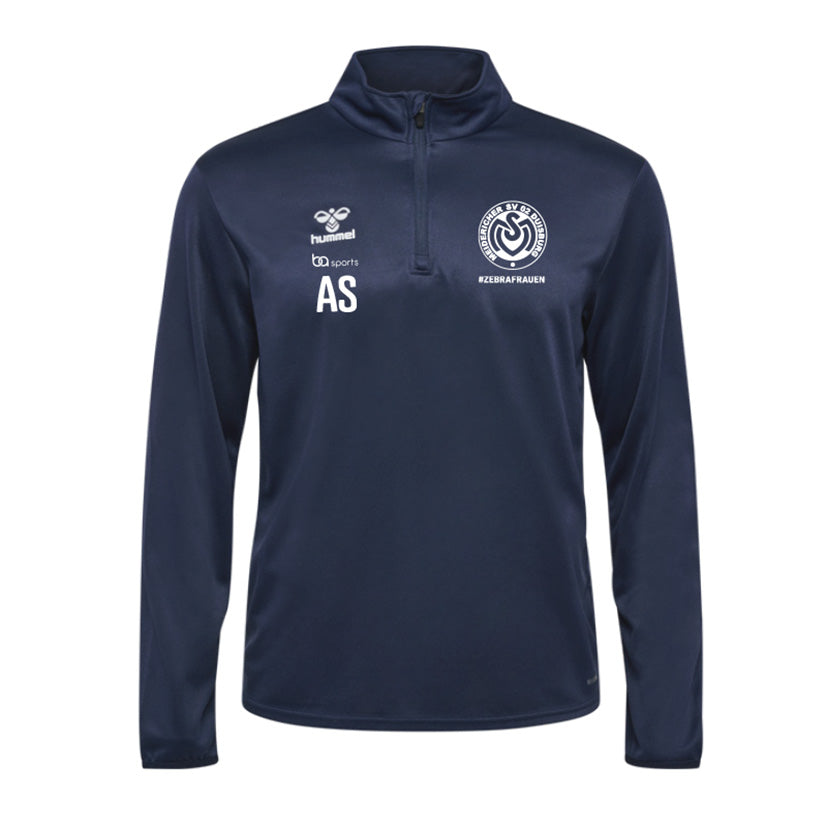 MSV Zebrafrauen Essential Half-Zip Marine - 224545