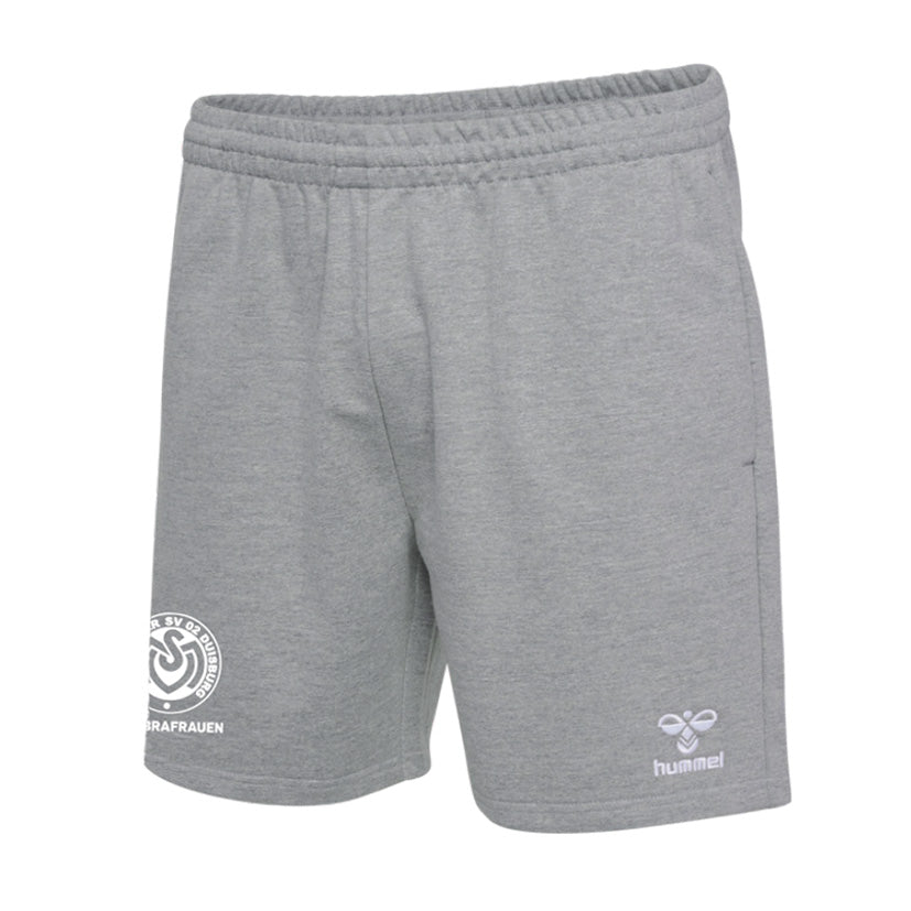 MSV Zebrafrauen GO 2.0 Sweatshorts Grey Melange - 224845