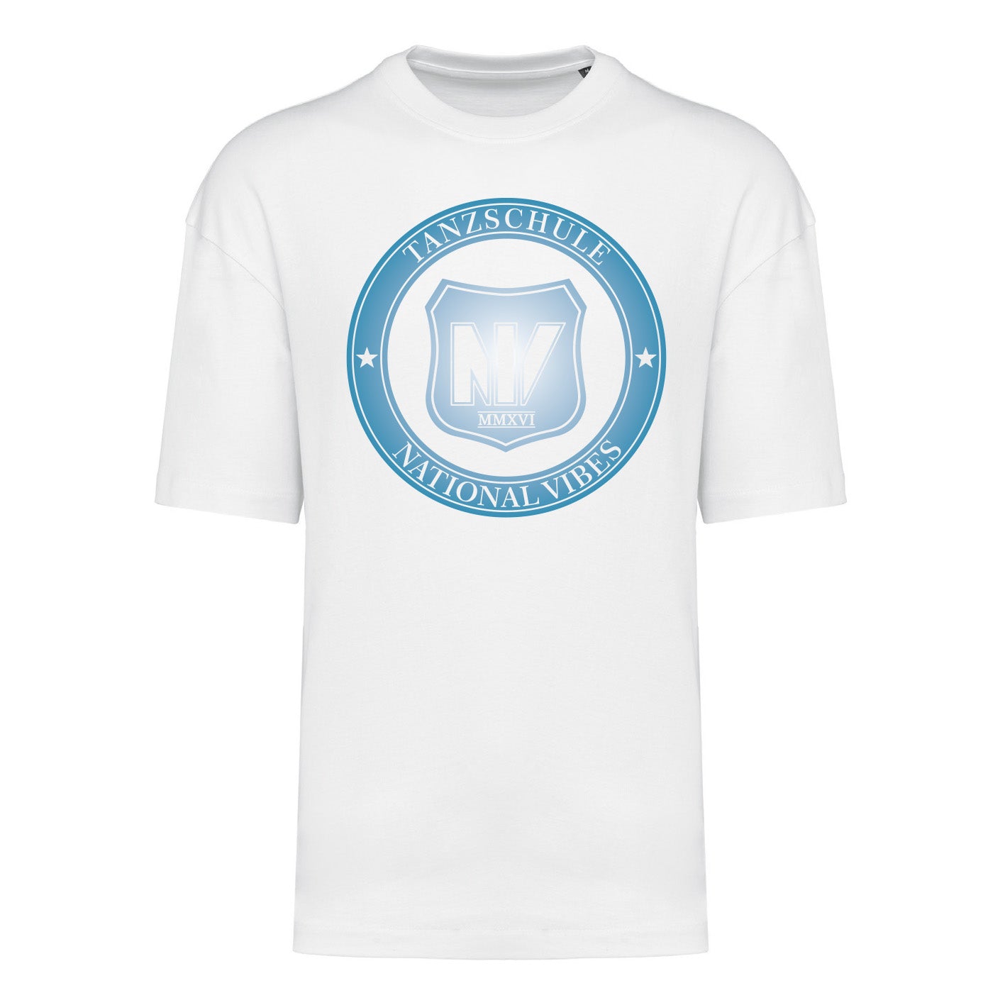 TNV - Oversize T-Shirt - Round blau