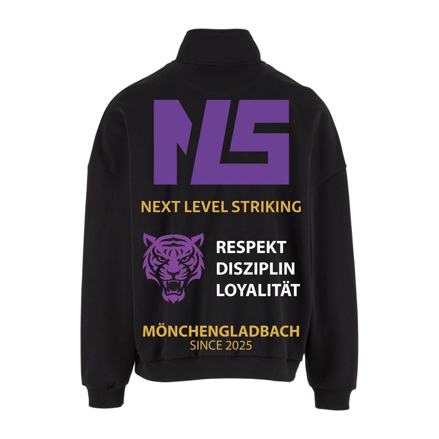 NLS - Oversize Zip Jacket "Leitspruch"
