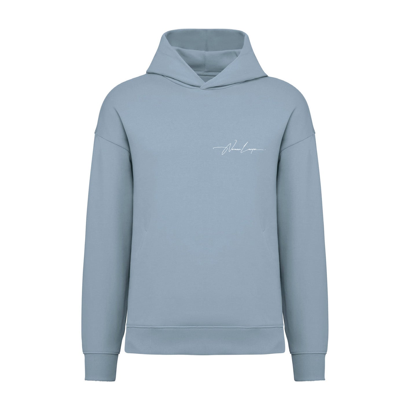 Norman Langen - Oversize Hoodie "Ton in Ton"