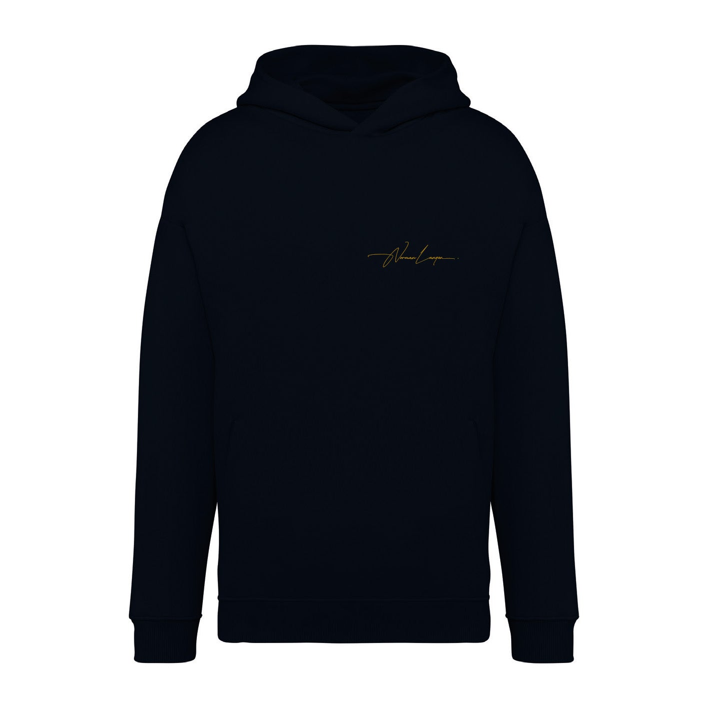 Norman Langen - Oversize Hoodie "Ton in Ton"