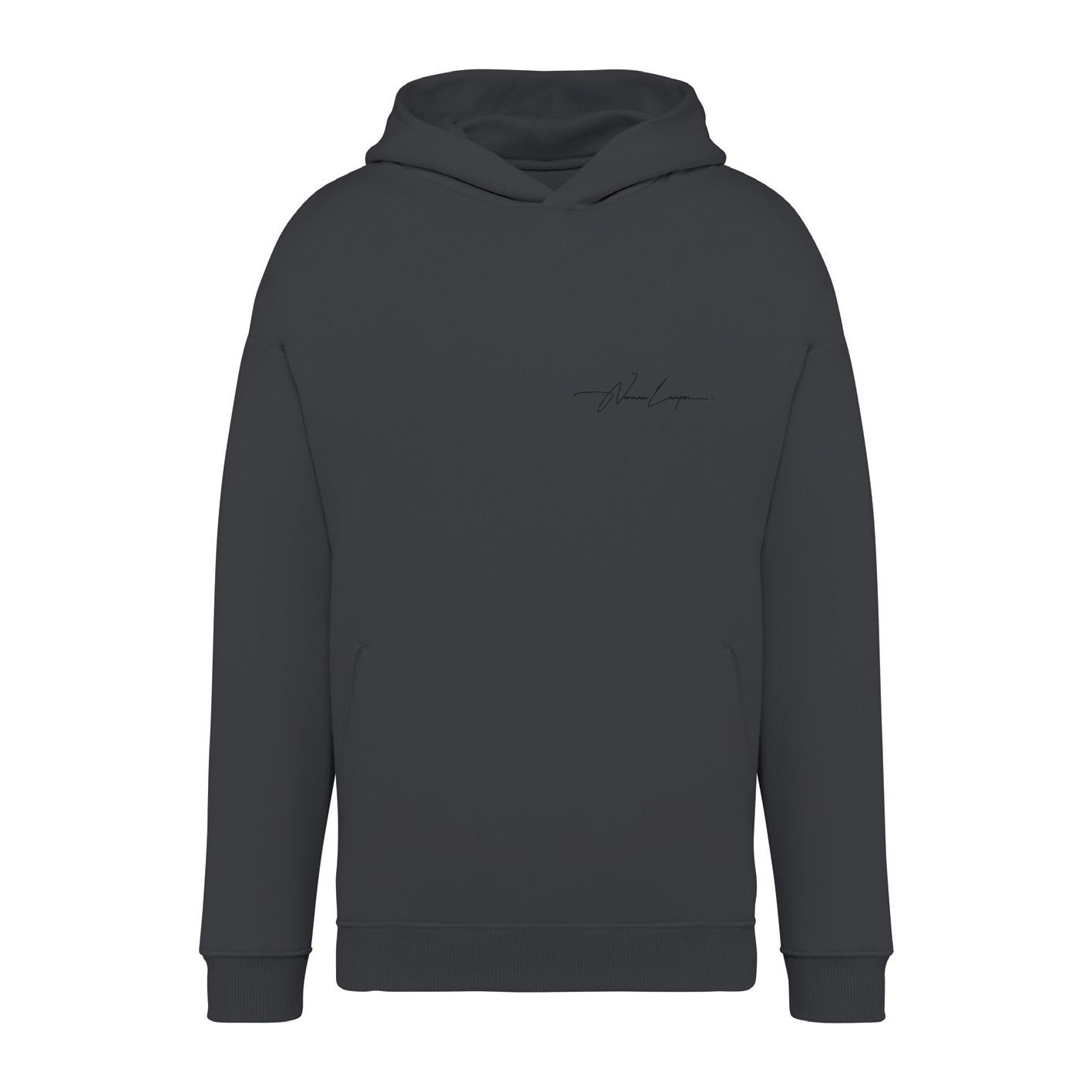 Norman Langen - Oversize Hoodie "Ton in Ton"