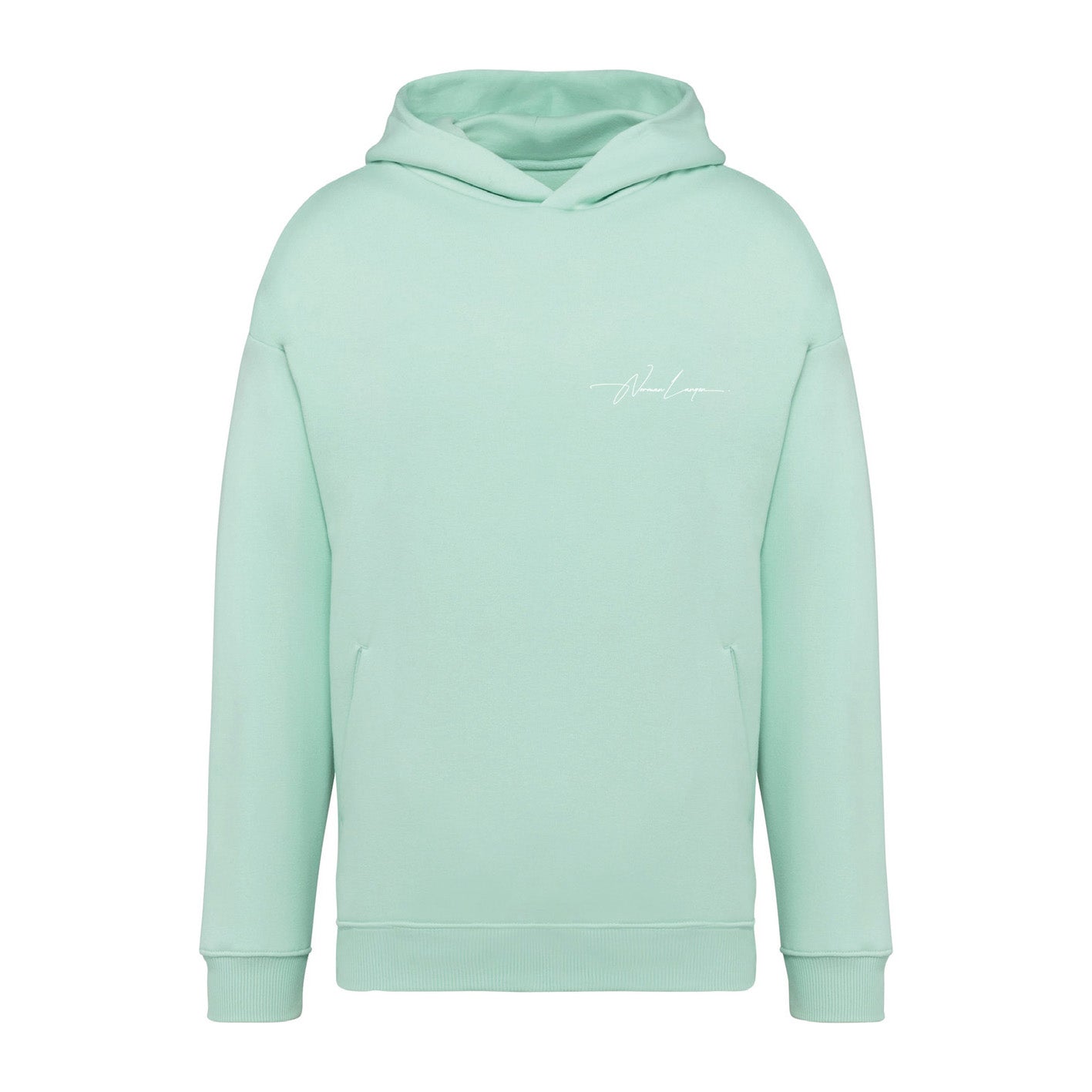 Norman Langen - Oversize Hoodie "Ton in Ton"