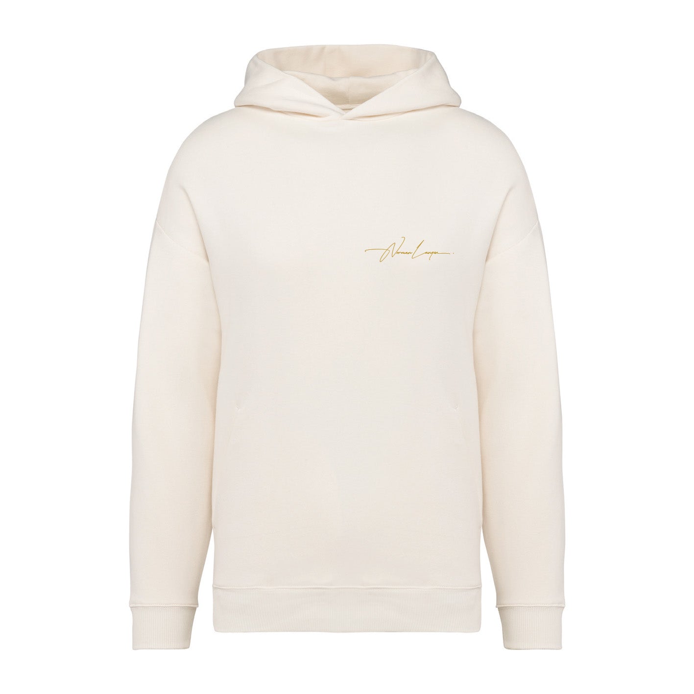 Norman Langen - Oversize Hoodie "Ton in Ton"