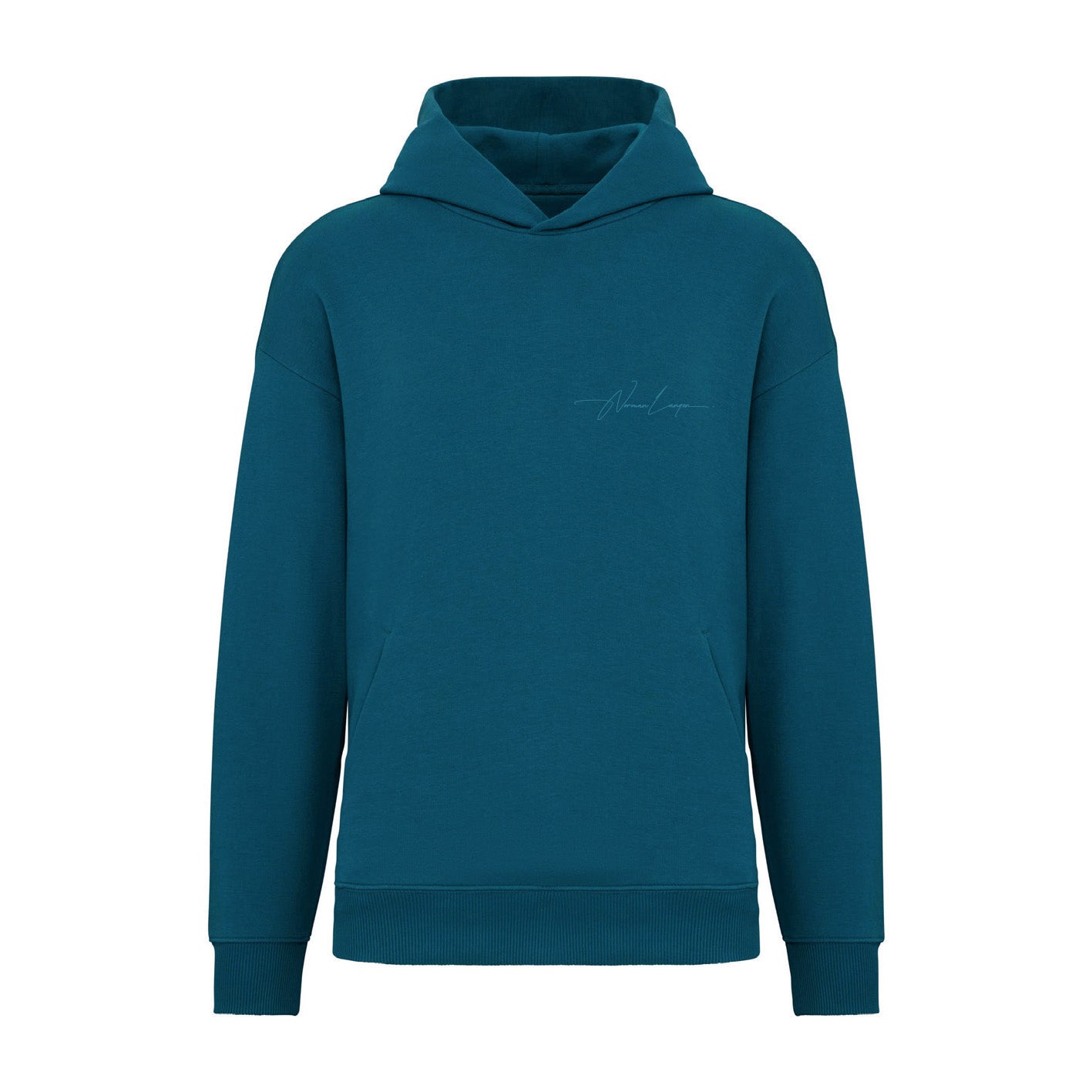 Norman Langen - Oversize Hoodie "Ton in Ton"