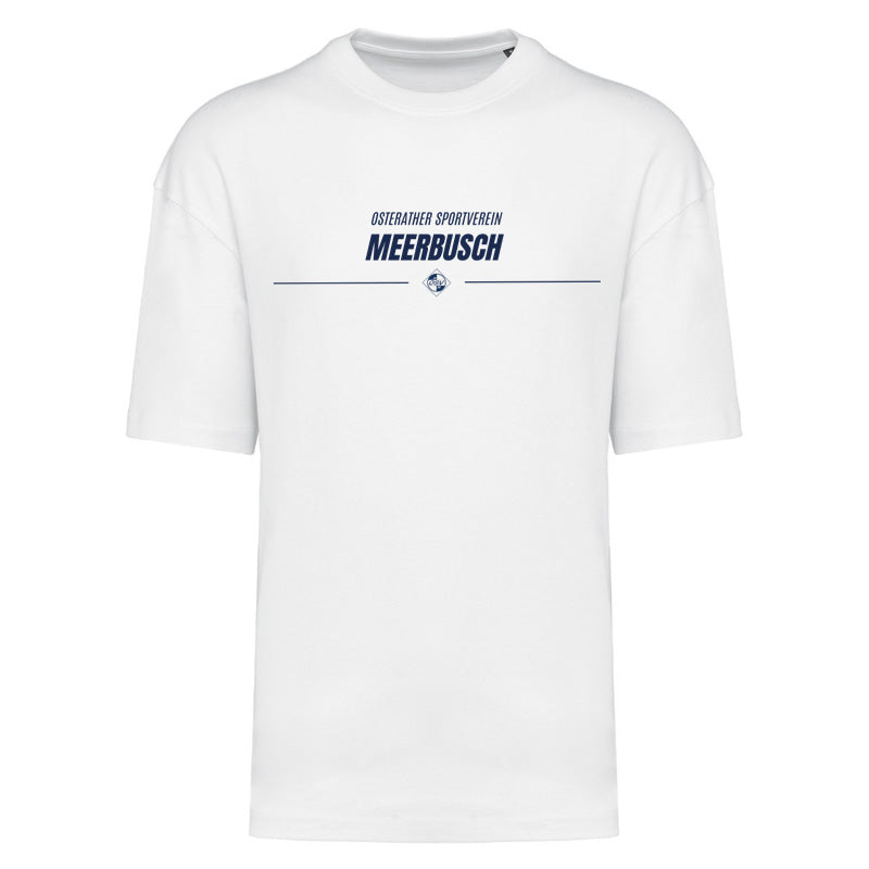 OSV - Oversize T-Shirt weiß - Line