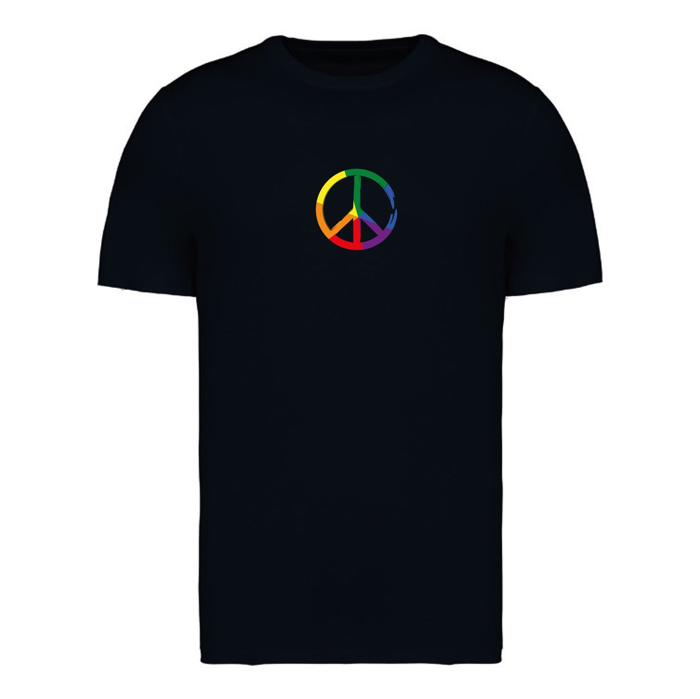 Rainbow - Unisex Shirt Schwarz "Regenbogen"
