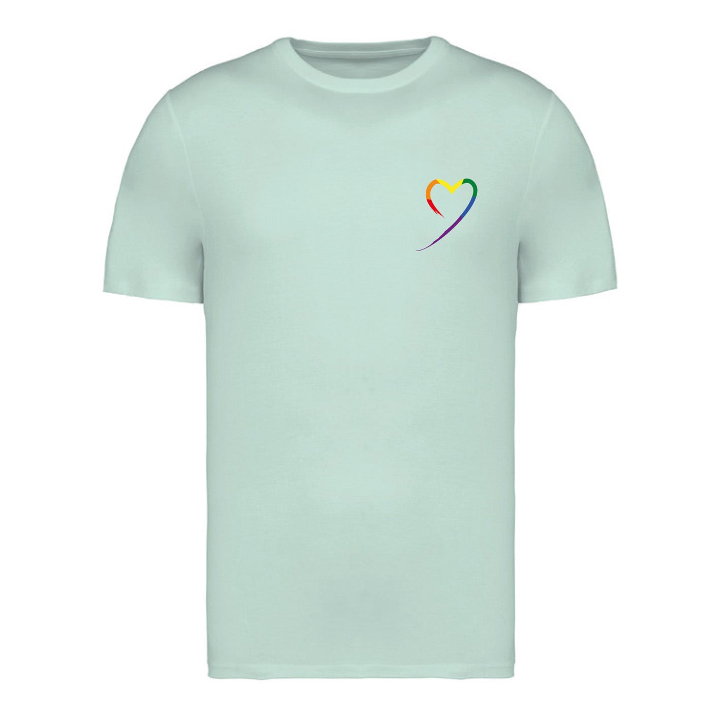 Rainbow - Unisex Shirt Brook Green "Regenbogen"
