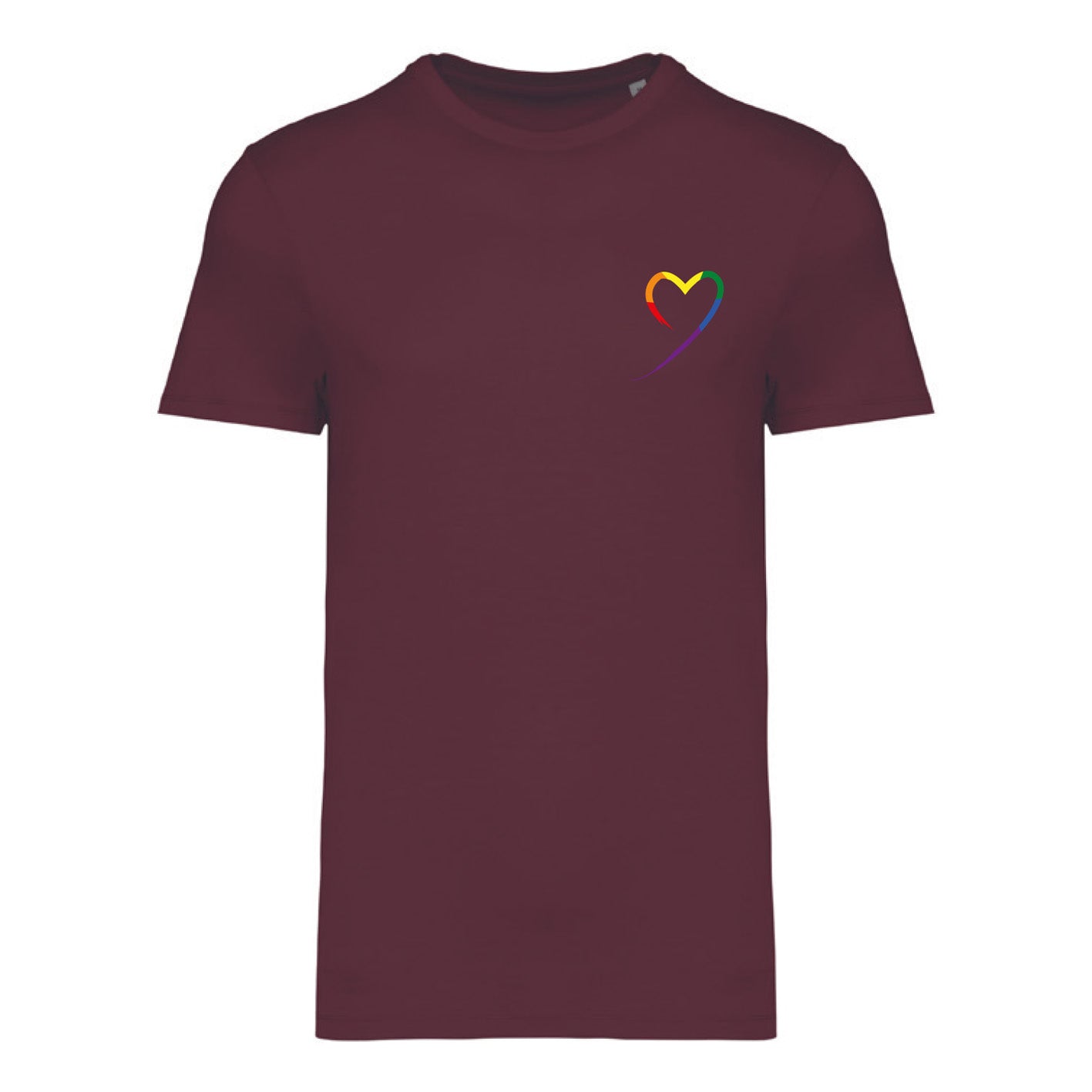 Rainbow - Unisex Shirt Dark Cherry "Regenbogen"