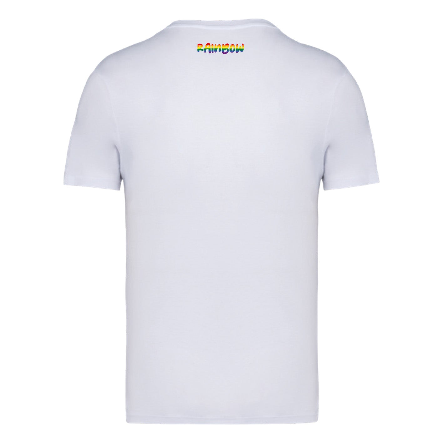 Rainbow - Unisex Shirt Weiß "Regenbogen"