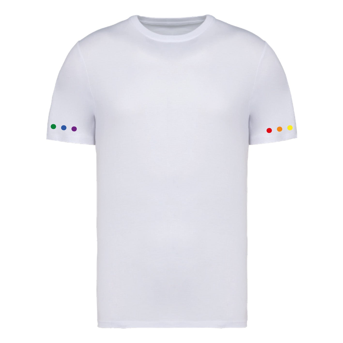 Rainbow - Unisex Shirt Weiß "Regenbogen"