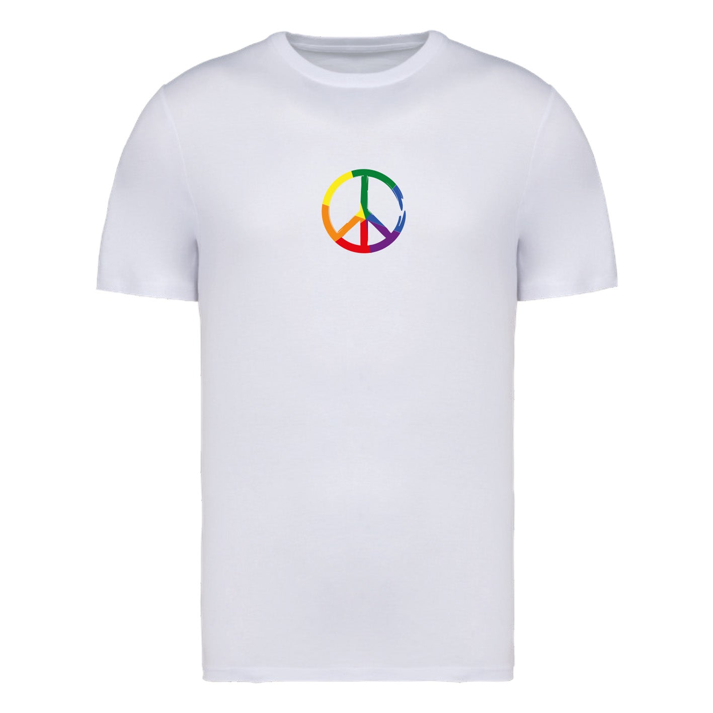 Rainbow - Unisex Shirt Weiß "Regenbogen"