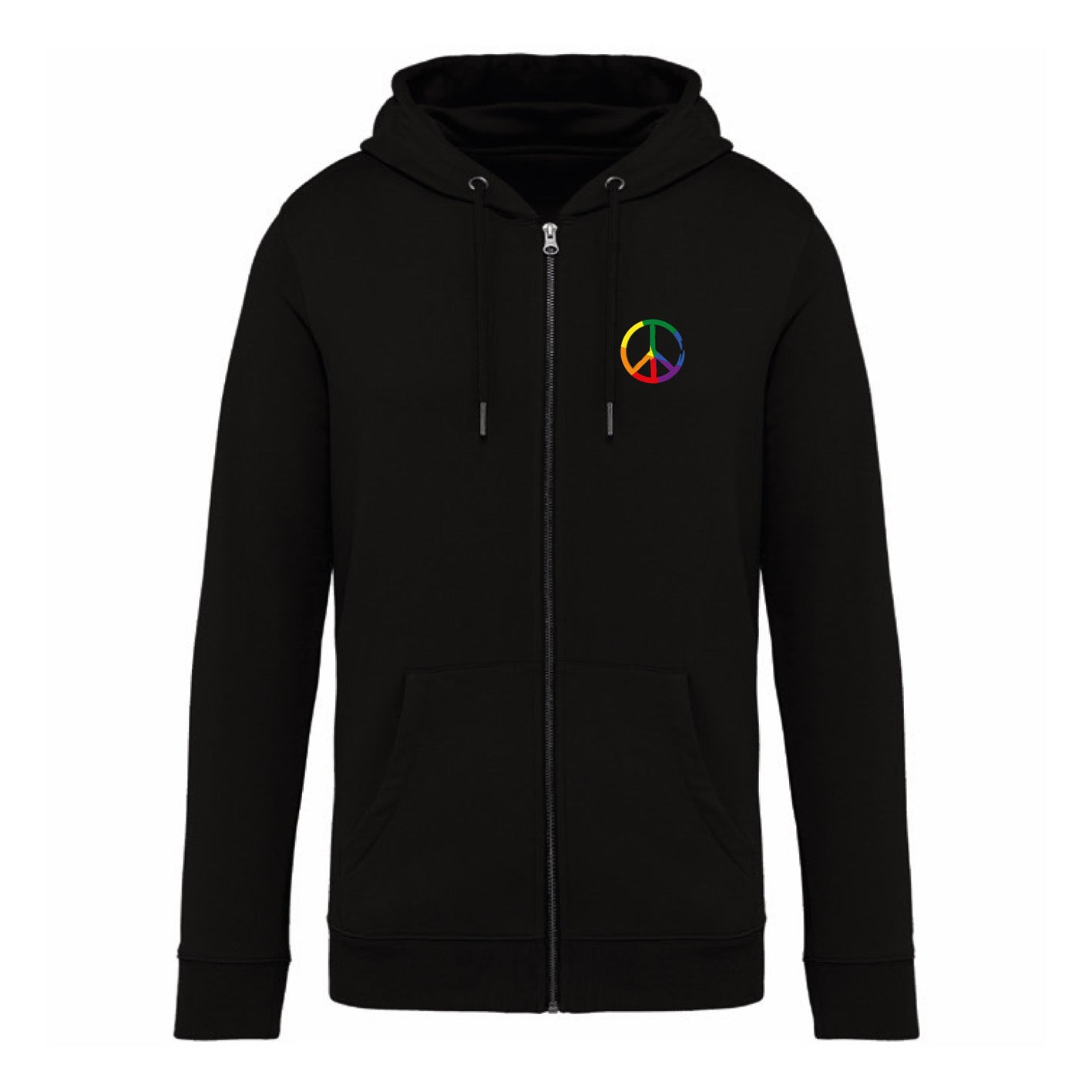 Rainbow - Ziphoodie "Regenbogen"