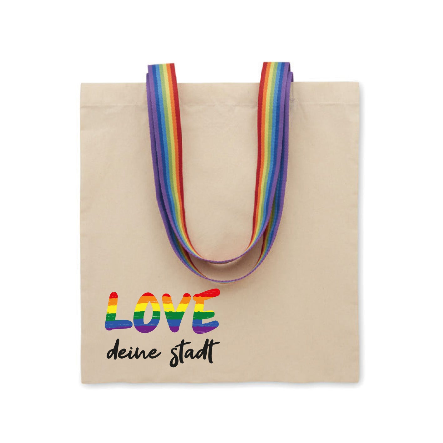 Rainbow - Einkaufstasche "Love"