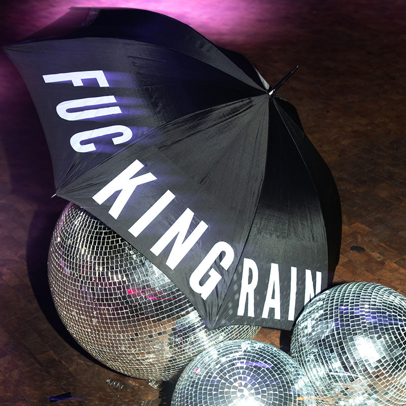 JayKay Regenschirm "Fucking Rain"