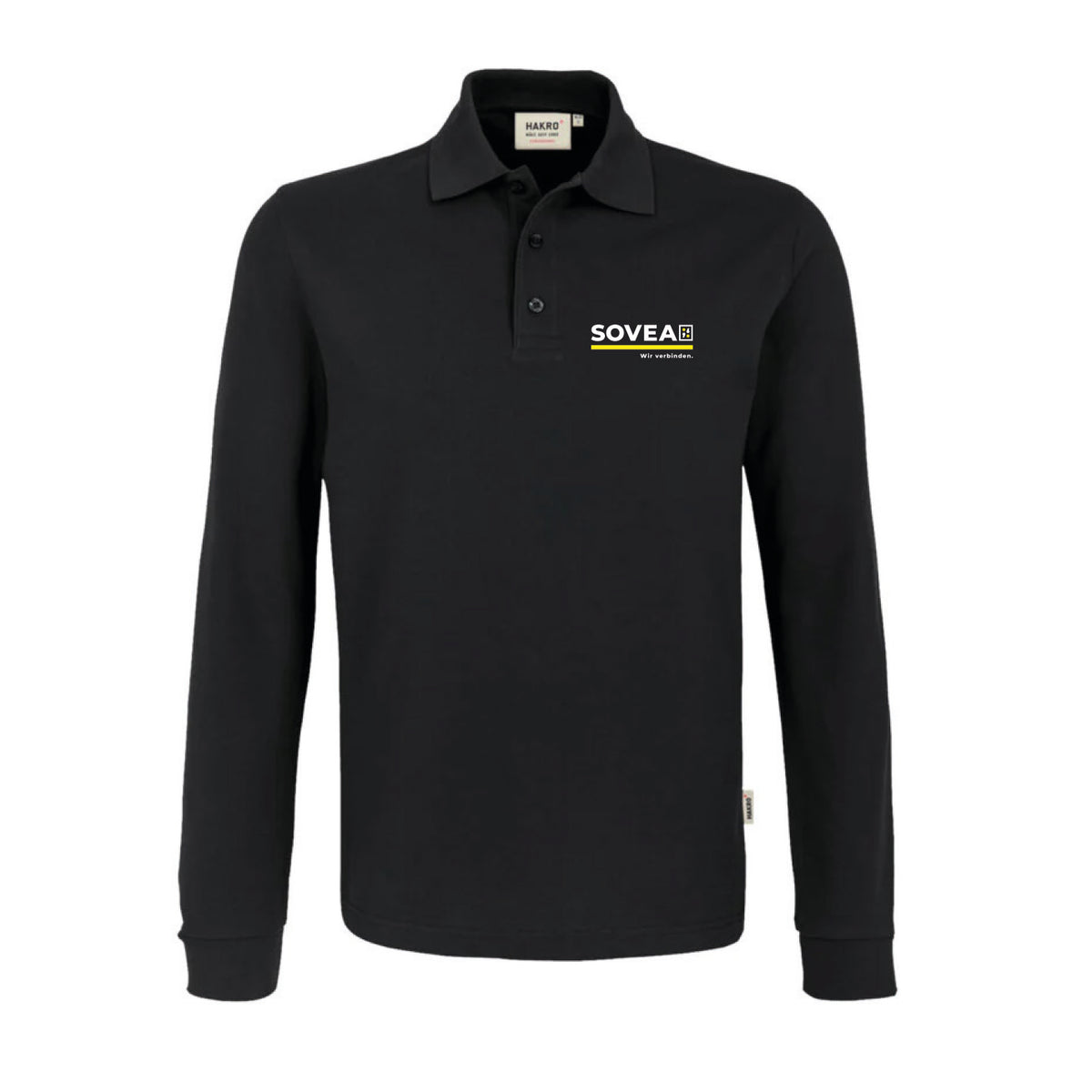 SOVEA - NO. 815 – HAKRO MIKRALINAR® Longsleeve-Polo