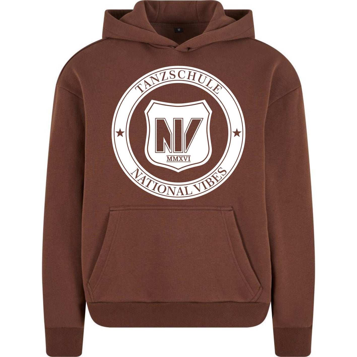 TNV - Oversize Hoodie - Round weiss
