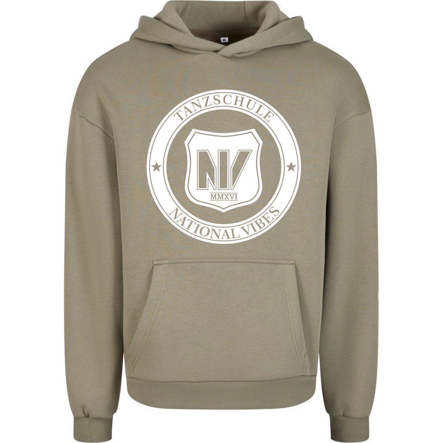 TNV - Oversize Hoodie - Round weiss