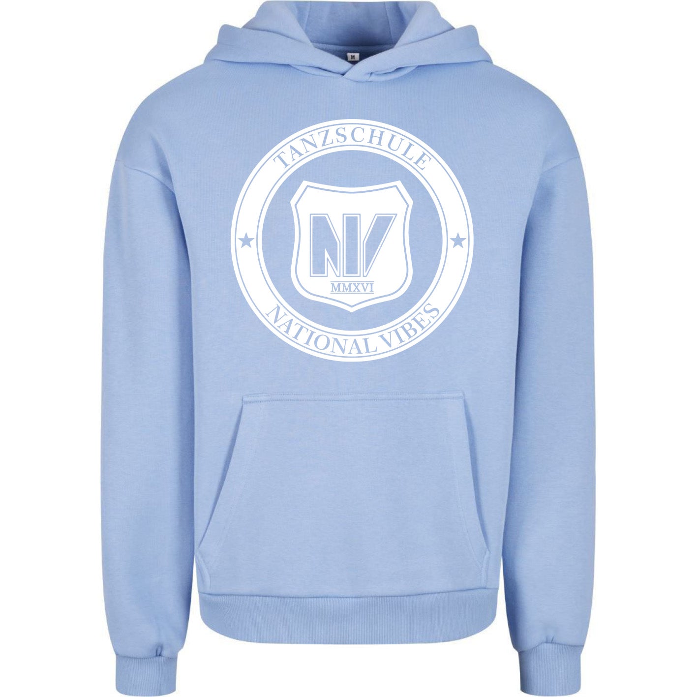 TNV - Oversize Hoodie - Round weiss
