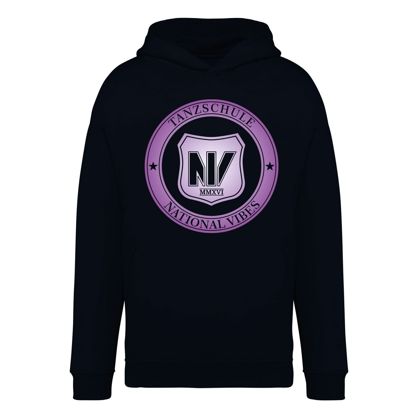 TNV - Oversize Hoodie - Round lila