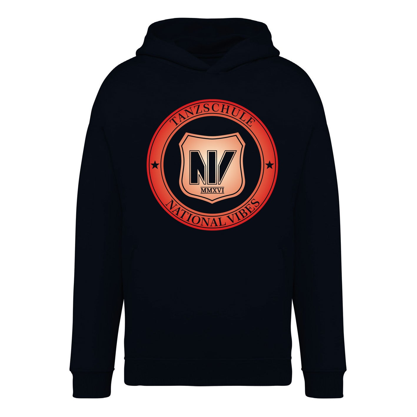 TNV - Oversize Hoodie - Round rot