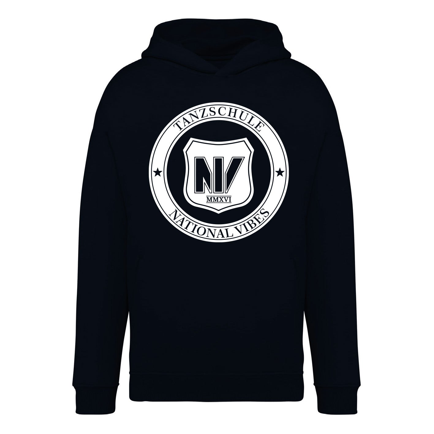 TNV - Oversize Hoodie - Round weiss