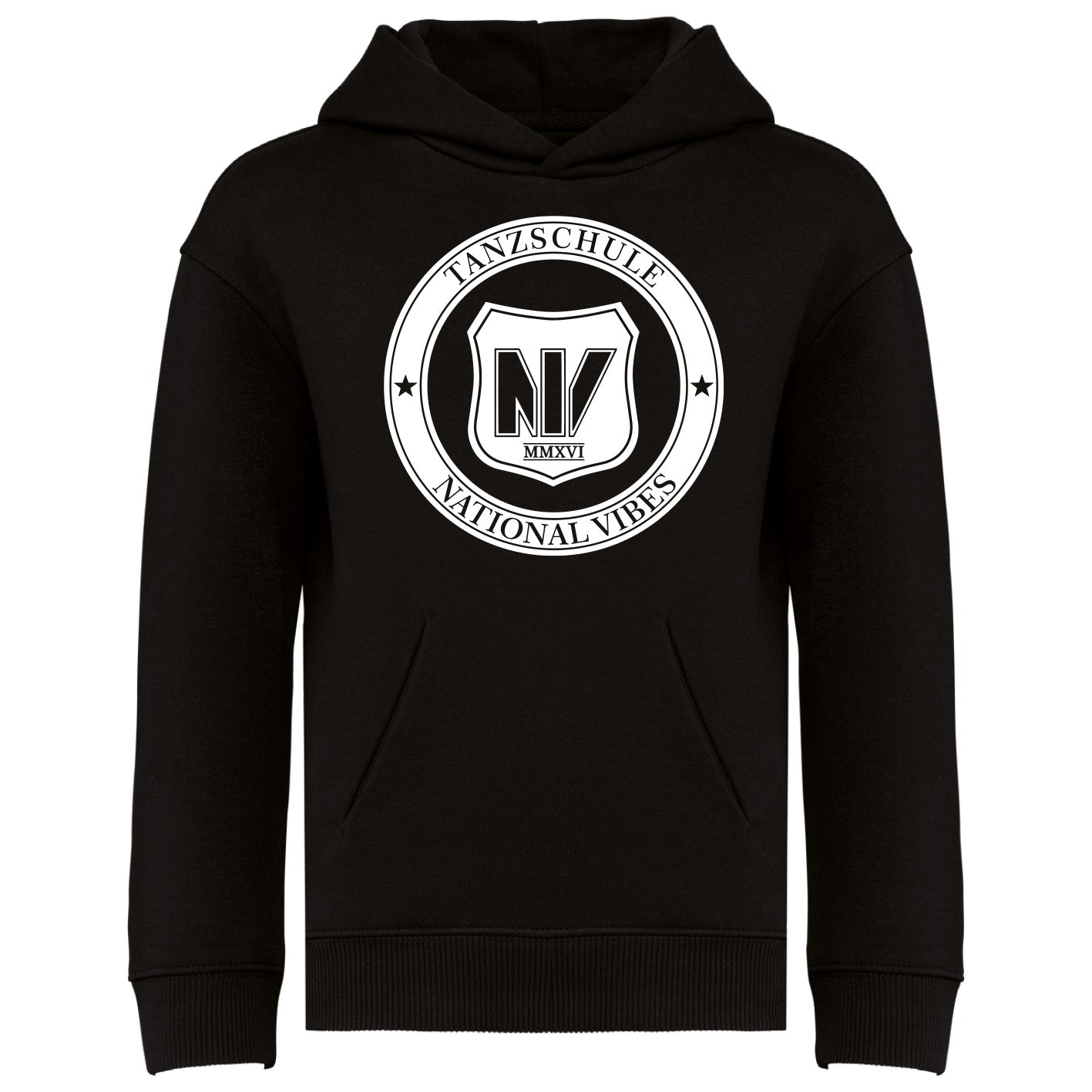 TNV - Oversize Hoodie - Round weiss