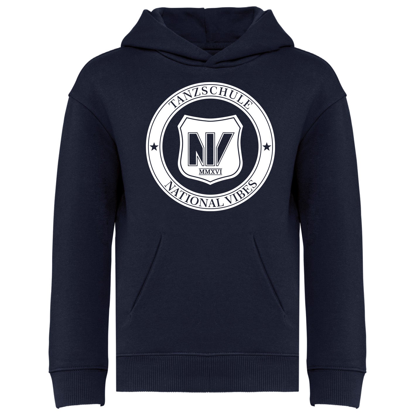 TNV - Oversize Hoodie - Round weiss