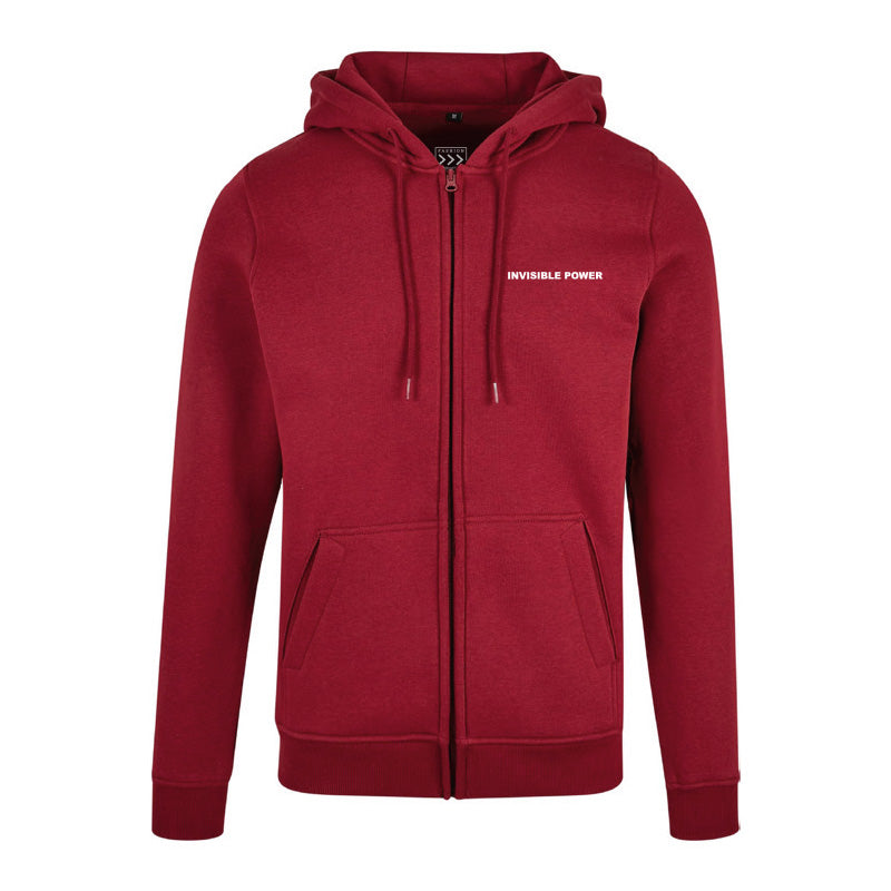 Zipjacke INVISIBLE POWER cherry