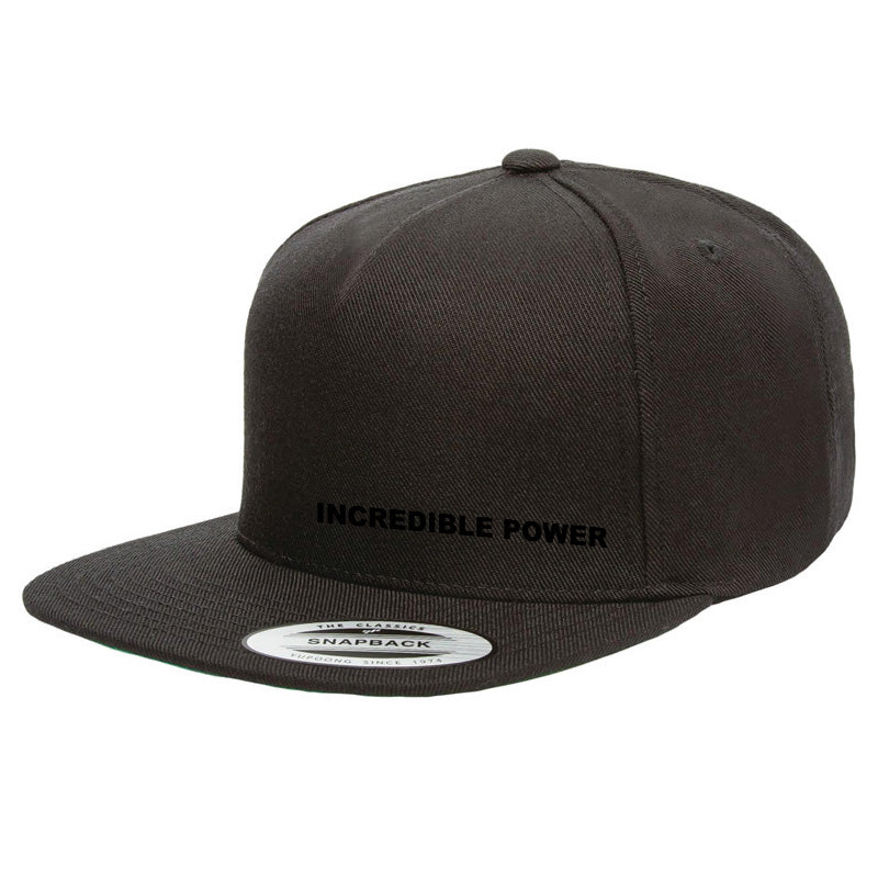 INCREDIBLE POWER - Snapback Black Edition