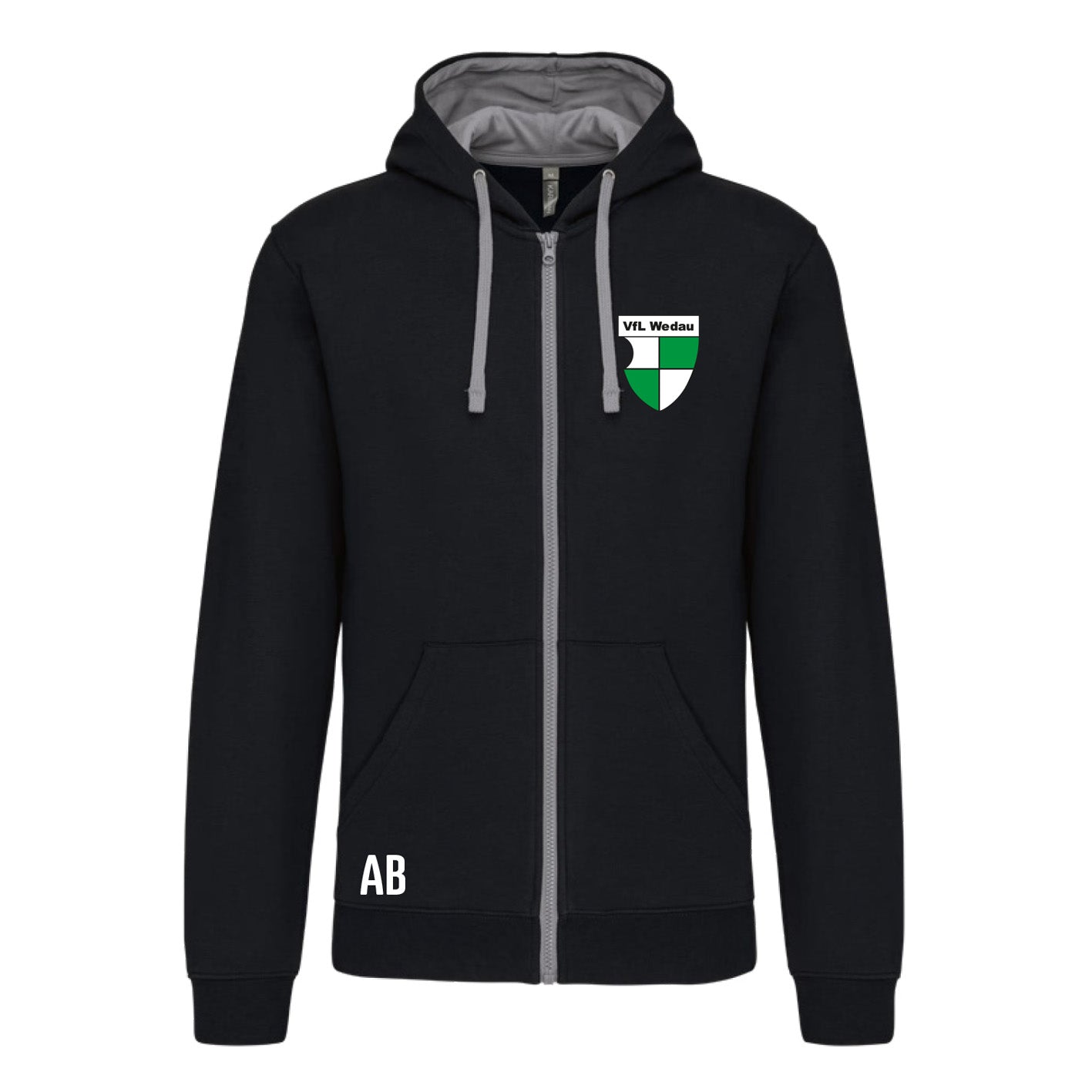 VfL Wedau - Ziphoodie "Wappen"